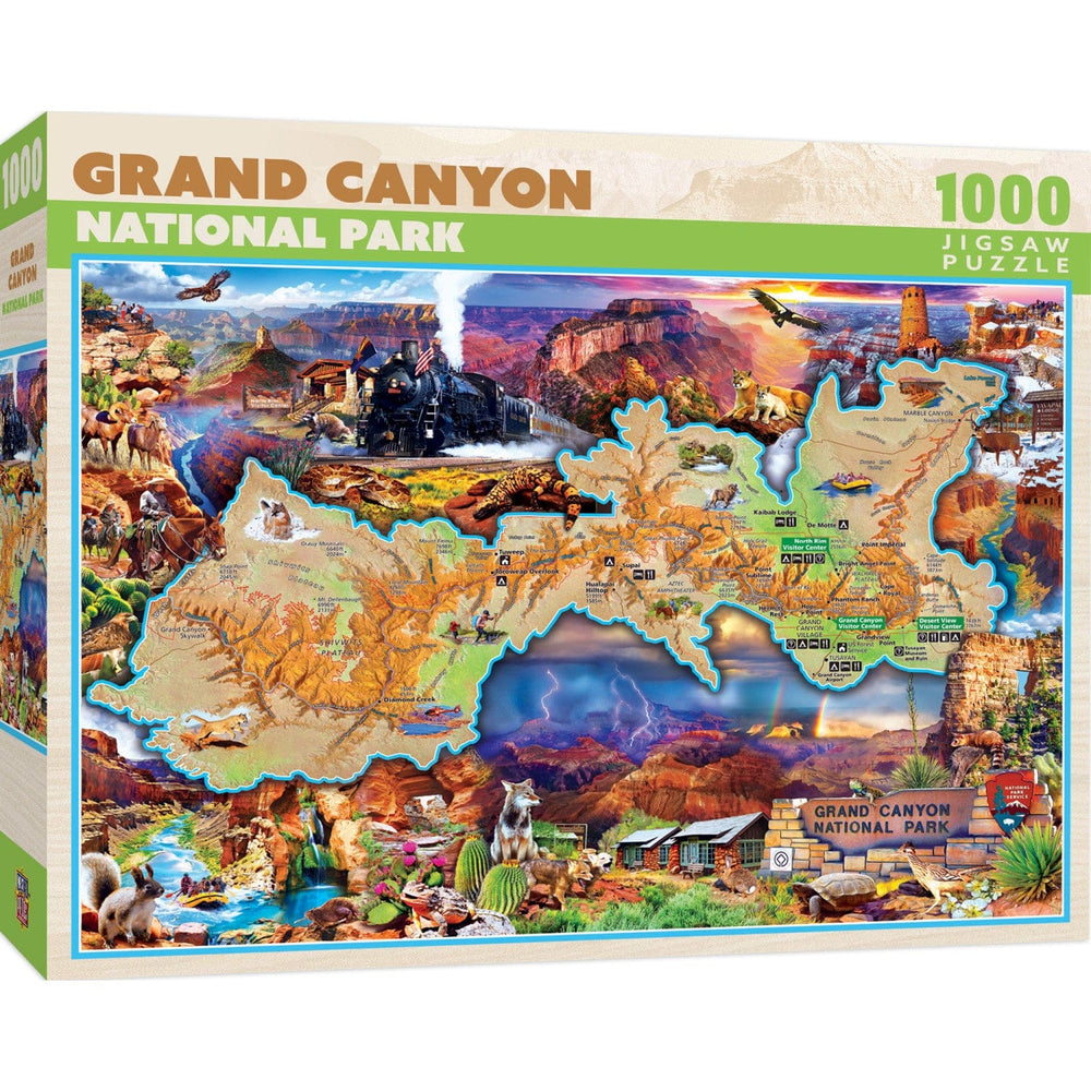 Grand Canyon National Park 1000 Piece Jigsaw Puzzle (ONLINE ORDER ONLY)