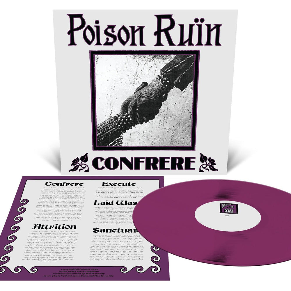 Poison Ruin - Confrere (Colored Vinyl, Purple) [Vinyl] (ONLINE ORDER ONLY)