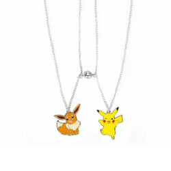 Pikachu & Eevee Pokemon Magnetic Necklace Set (Online Order Only)