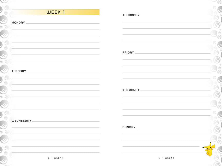 Pokemon Wisdom Weekly Journal (Online Order Only)