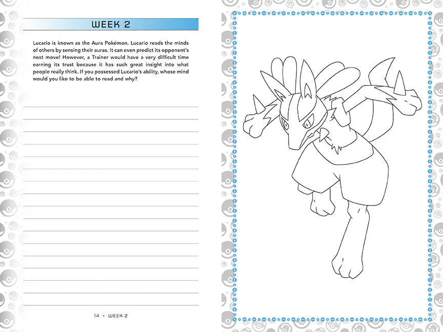 Pokemon Wisdom Weekly Journal (Online Order Only)