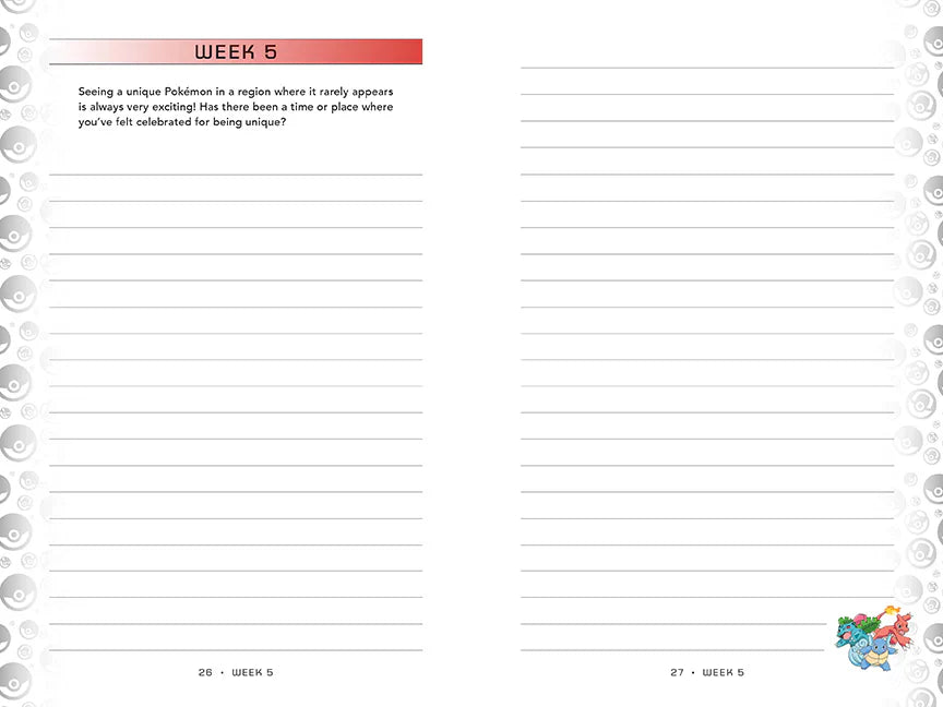 Pokemon Wisdom Weekly Journal (Online Order Only)