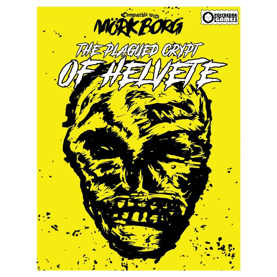 MÖRK BORG: The Plagued Crypt of Helvete RPG (ONLINE ORDER ONLY)
