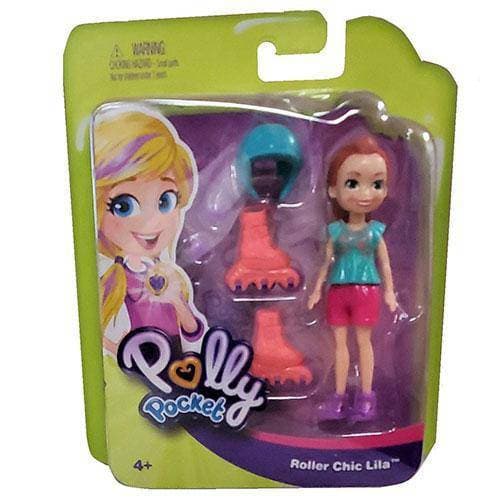 Polly Pocket Active Pose - Roller Chic Lila (ONLINE ORDER ONLY)