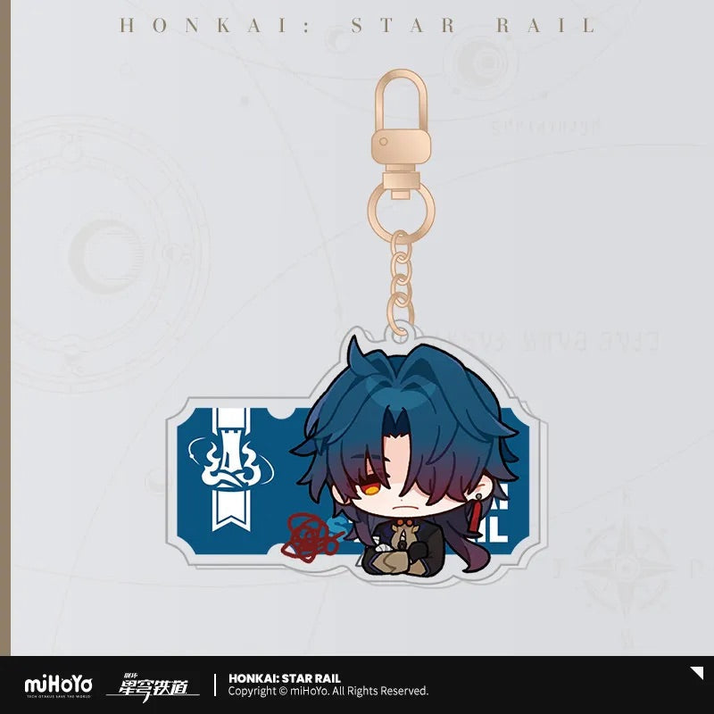 Pom-Pom Exhibition Series Acrylic Keychain (ONLINE ORDER ONLY)