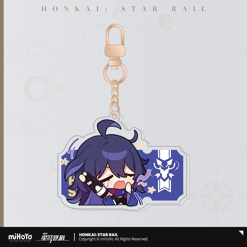 Pom-Pom Exhibition Series Acrylic Keychain (ONLINE ORDER ONLY)