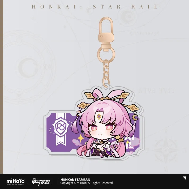 Pom-Pom Exhibition Series Acrylic Keychain (ONLINE ORDER ONLY)