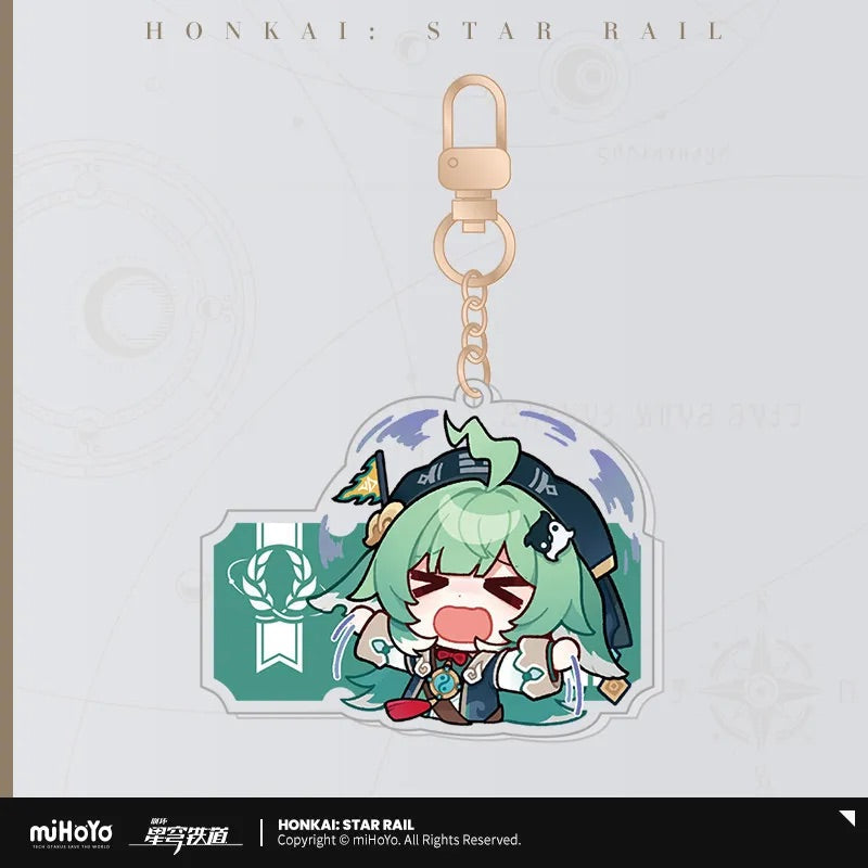 Pom-Pom Exhibition Series Acrylic Keychain (ONLINE ORDER ONLY)