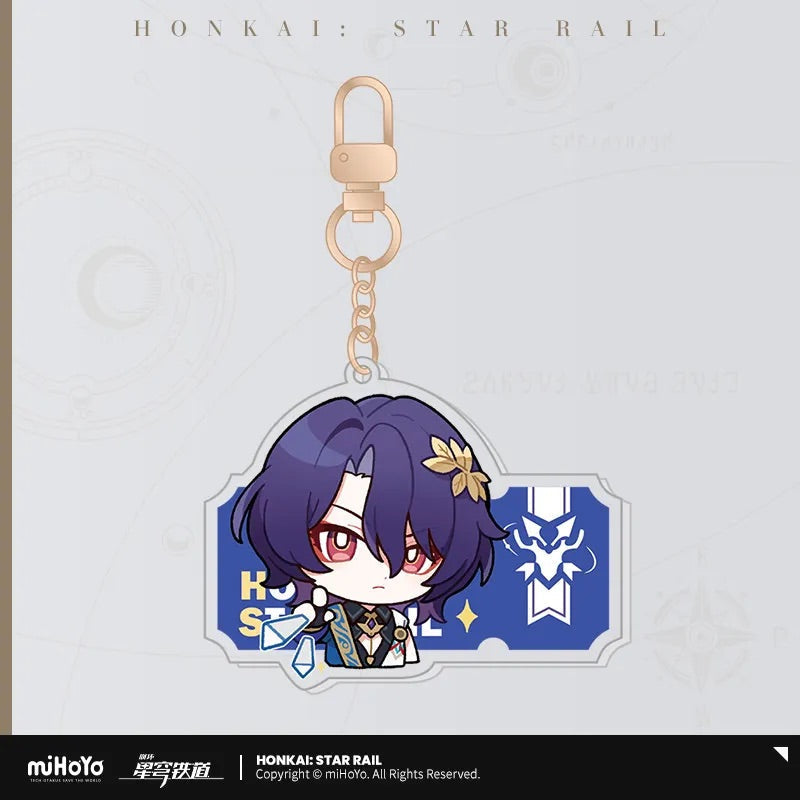 Pom-Pom Exhibition Series Acrylic Keychain (ONLINE ORDER ONLY)