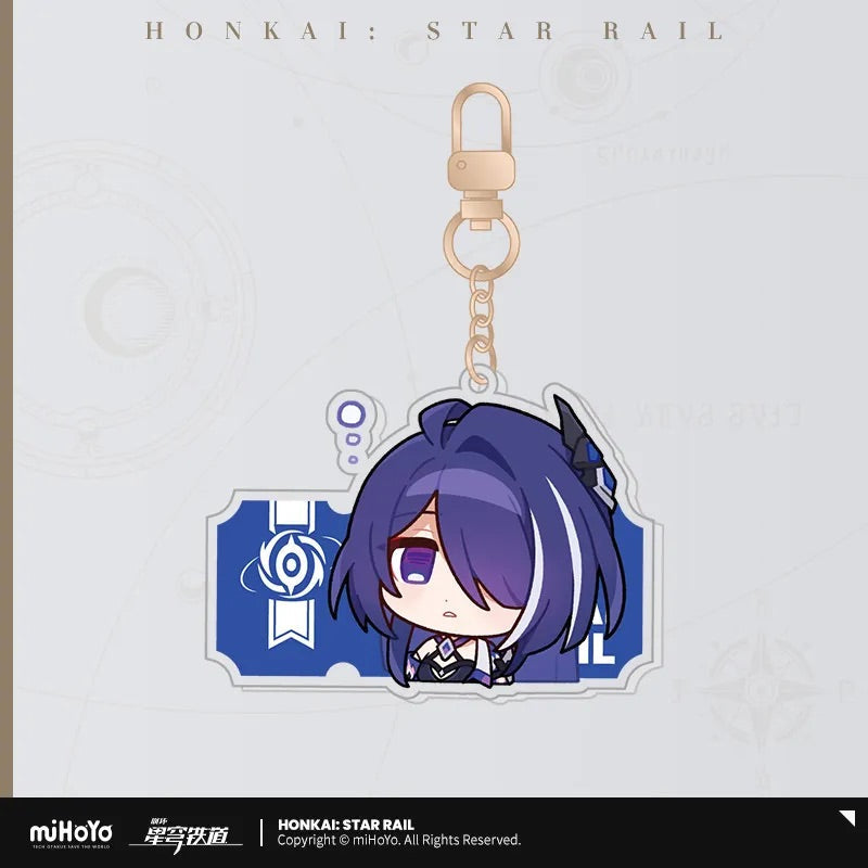 Pom-Pom Exhibition Series Acrylic Keychain (ONLINE ORDER ONLY)