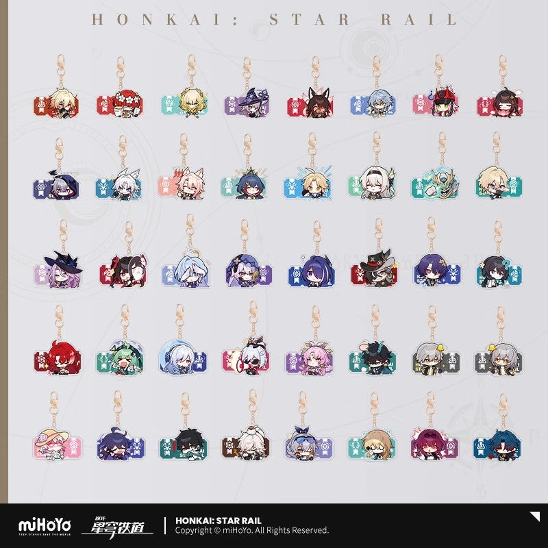Pom-Pom Exhibition Series Acrylic Keychain (ONLINE ORDER ONLY)