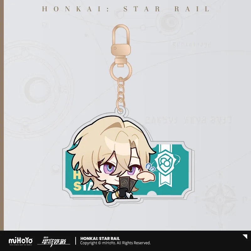 Pom-Pom Exhibition Series Acrylic Keychain (ONLINE ORDER ONLY)
