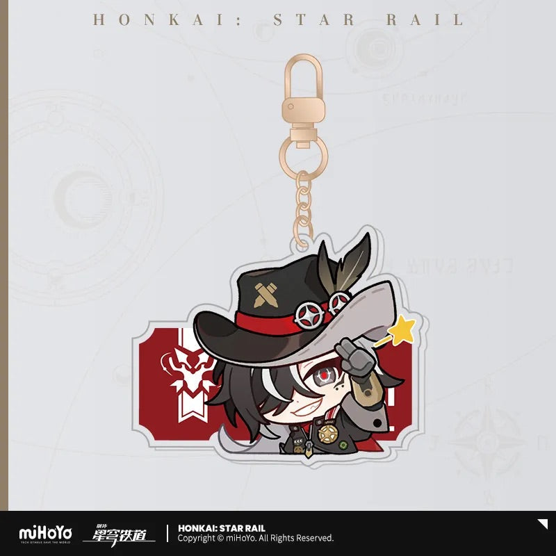 Pom-Pom Exhibition Series Acrylic Keychain (ONLINE ORDER ONLY)