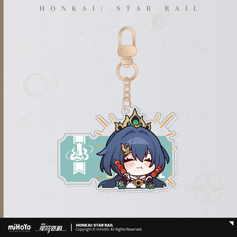 Pom-Pom Exhibition Series Acrylic Keychain (ONLINE ORDER ONLY)