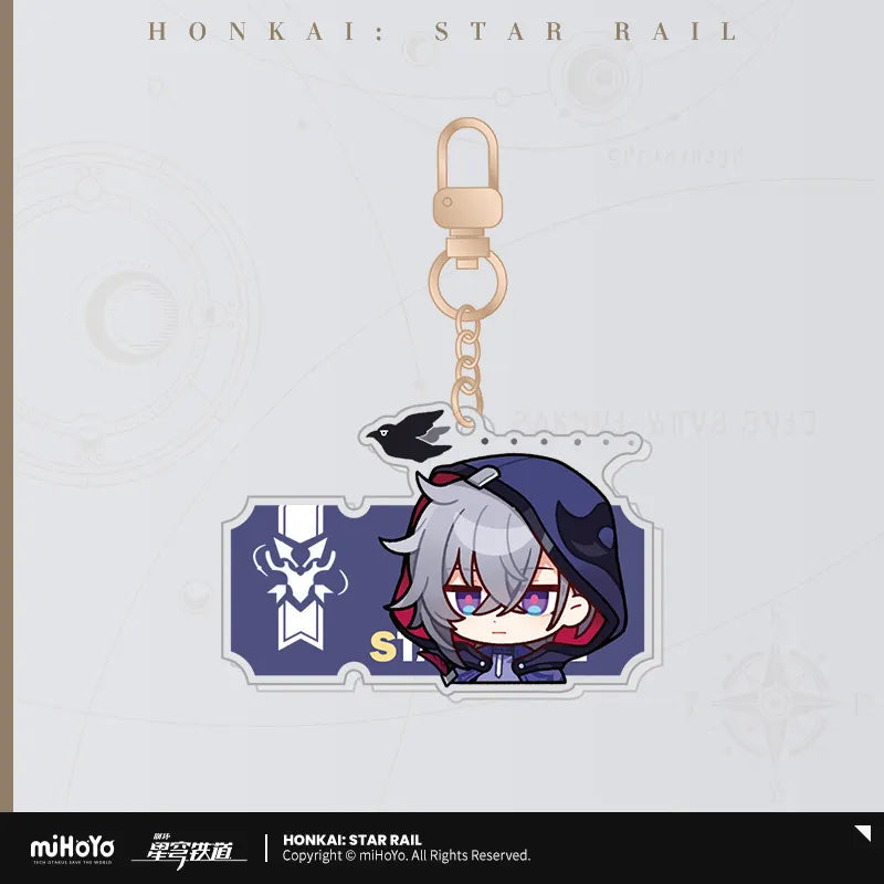 Pom-Pom Exhibition Series Acrylic Keychain (ONLINE ORDER ONLY)