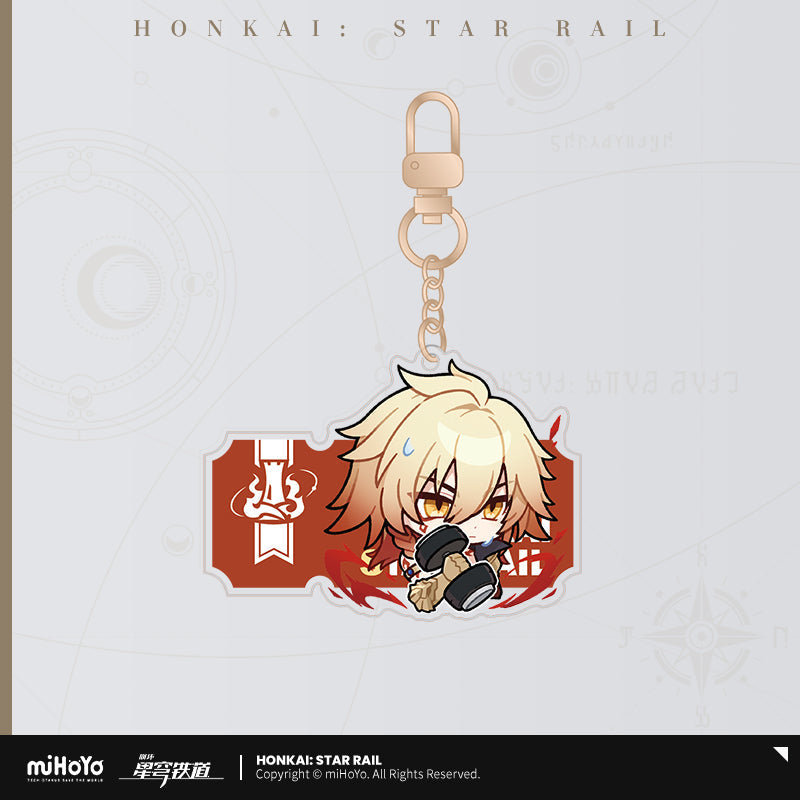 Pom-Pom Exhibition Series Acrylic Keychain (ONLINE ORDER ONLY)