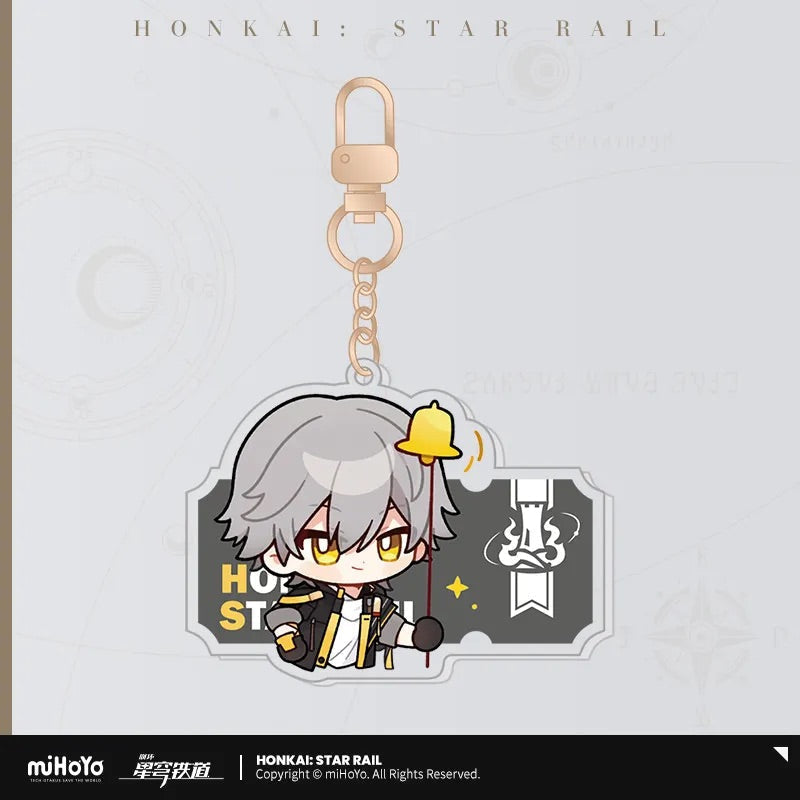 Pom-Pom Exhibition Series Acrylic Keychain (ONLINE ORDER ONLY)