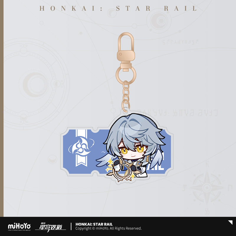 Pom-Pom Exhibition Series Acrylic Keychain (ONLINE ORDER ONLY)