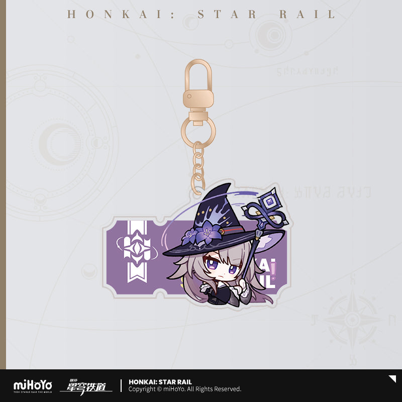 Pom-Pom Exhibition Series Acrylic Keychain (ONLINE ORDER ONLY)