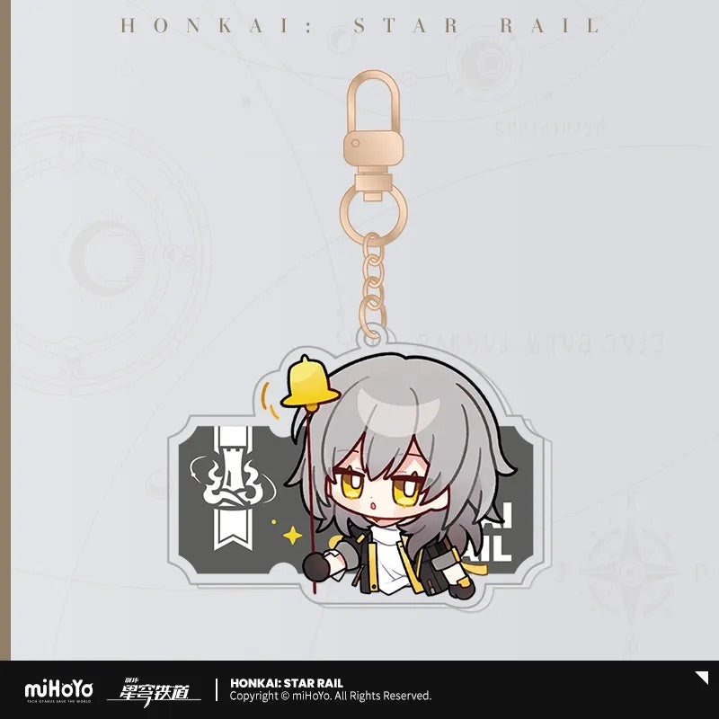 Pom-Pom Exhibition Series Acrylic Keychain (ONLINE ORDER ONLY)