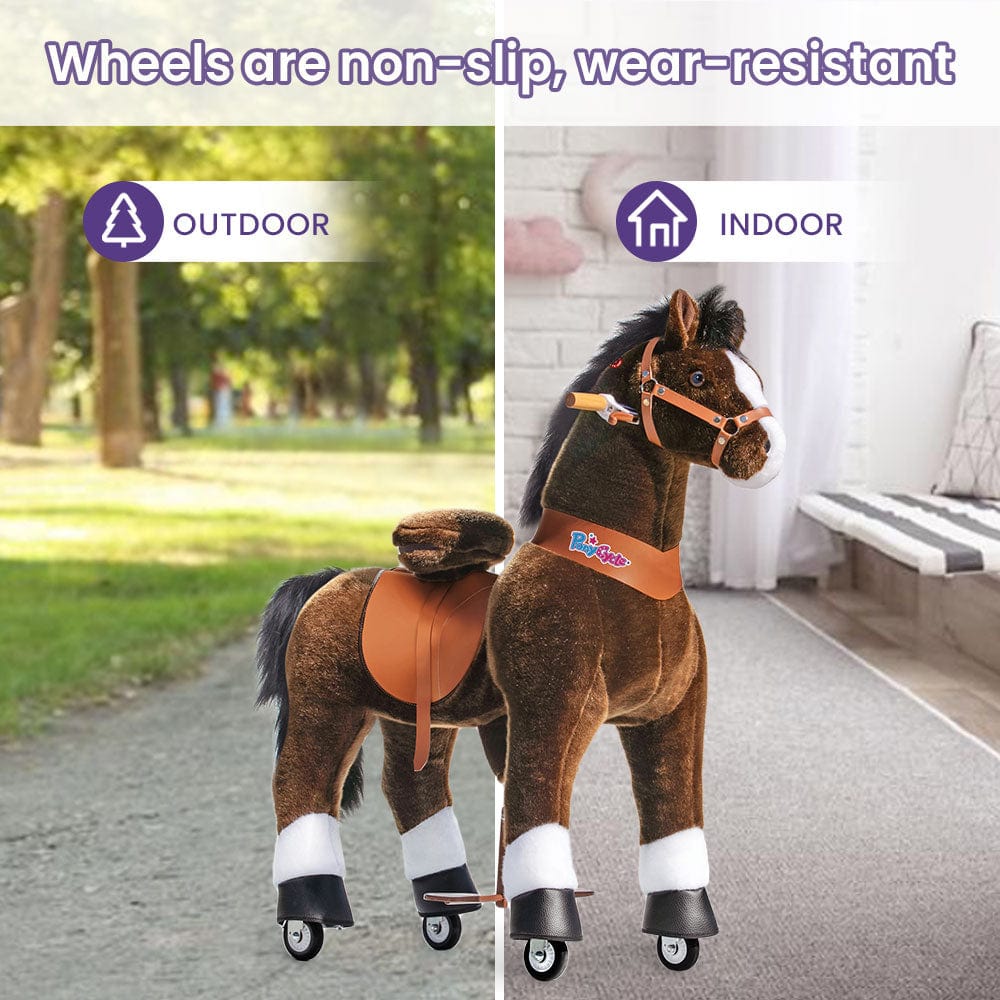 PonyCycle Large Ride On Horse - Chocolate (ONLINE ORDER ONLY)
