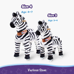 Model U Ride-On Animal Zebra Age 4-7 (ONLINE ORDER ONLY)