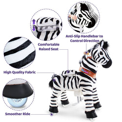 Model U Ride-On Animal Zebra Age 4-7 (ONLINE ORDER ONLY)