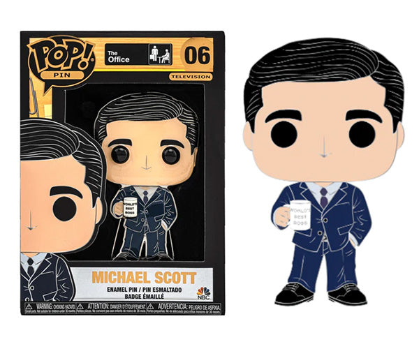 Pop! Pins Michael Scott (The Office) 06 (Online Order Only)