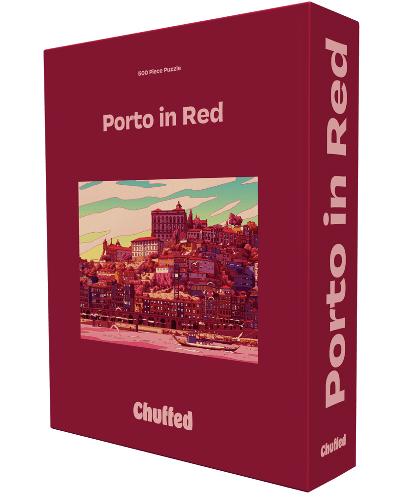 Porto in Red - Puzzledly (ONLINE ORDER ONLY)