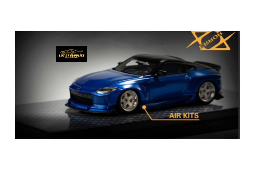 Error404 Nissan 400Z Candy blue Limited to 499 Units 1:64 Resin Model (ONLINE ORDER ONLY)