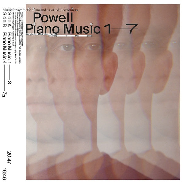 Powell - Piano Music 1-7 [Vinyl] (ONLINE ORDER ONLY)