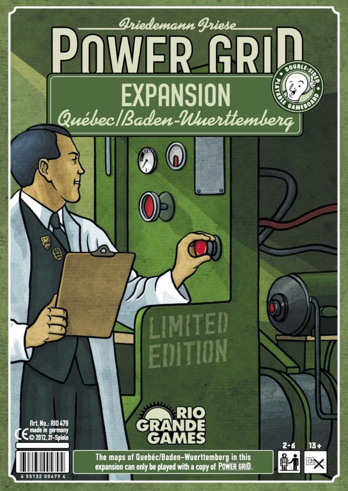 Power Grid: Québec/Baden-Württemberg (ONLINE ORDER ONLY)