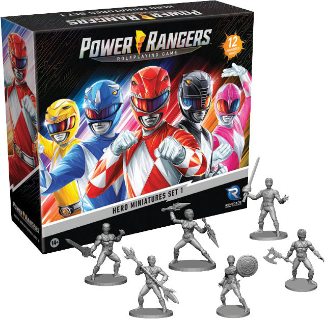 Power Rangers - Hero Miniatures Set 1 (ONLINE ORDER ONLY)