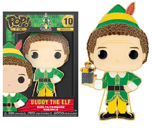 Pop! Pins Buddy the Elf (Elf) 10 (Online Order Only)