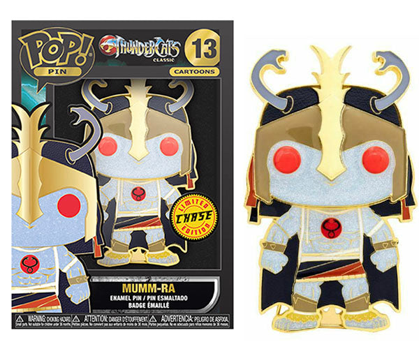 Pop! Pins Mumm-Ra (Glitter) 13 **Chase** [light damage] (Online Order Only)