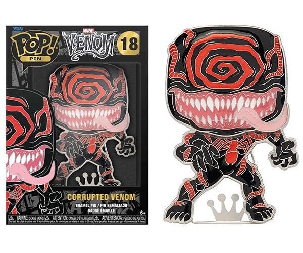 Pop! Pin Corrupted Venom (Marvel) 18 (Online Order Only)