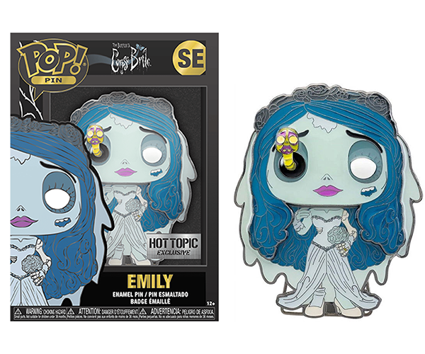 Pop! Pins Emily (Corpse Bride) SE - Hot Topic Exclusive (Online Order Only)