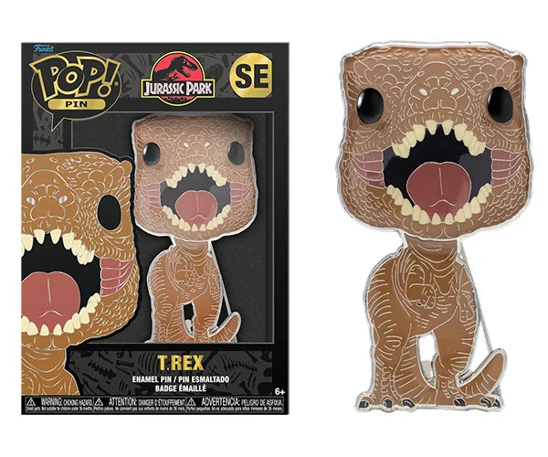 Pop! Pins T. Rex (Jurassic Park) SE (Online Order Only)