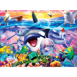 Selfies - Wild Waves 200 Piece Jigsaw Puzzle (ONLINE ORDER ONLY)