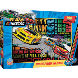 NASCAR - Highspeed Hijinx 100 Piece Jigsaw Puzzle (ONLINE ORDER ONLY)