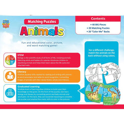 Animals - Educational Matching Jigsaw Puzzles (ONLINE ORDER ONLY)
