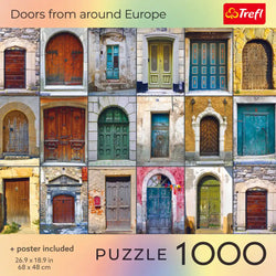 Trefl Doors from Around Europe 1000 Piece Puzzle (ONLINE ORDER ONLY)