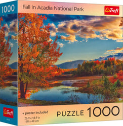 Trefl Fall in Acadia National Park 1000 Piece Puzzle (ONLINE ORDER ONLY)