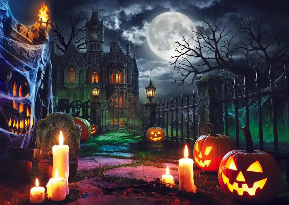 Trefl Halloween: Scary Haunted Mansion 500 Piece Puzzle (ONLINE ORDER ONLY)
