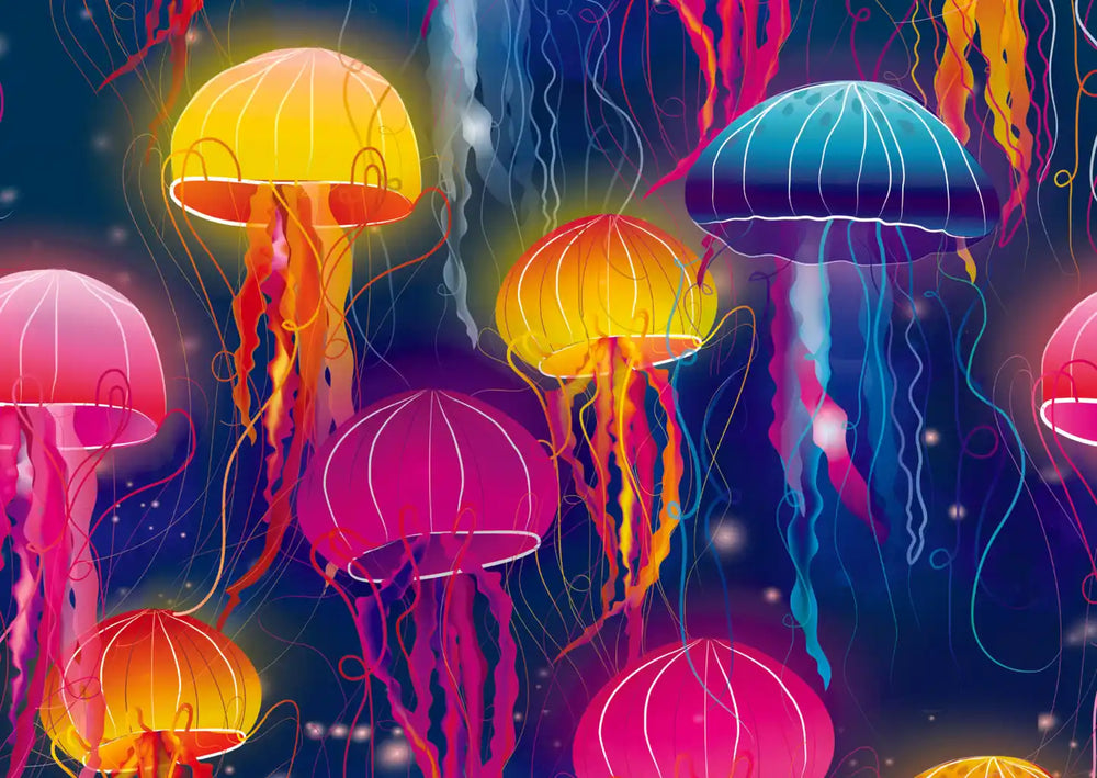 Trefl Rainbow of Jellyfish 500 Piece Puzzle (ONLINE ORDER ONLY)