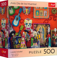 Trefl ¡Feliz Día de Los Muertos! 500 Piece Puzzle (ONLINE ORDER ONLY)