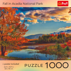Trefl Fall in Acadia National Park 1000 Piece Puzzle (ONLINE ORDER ONLY)