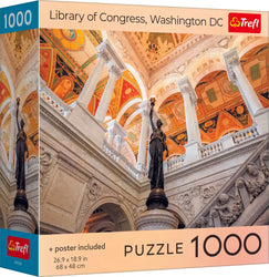 Trefl Library of Congress, Washington DC 1000 Piece Puzzle (ONLINE ORDER ONLY)