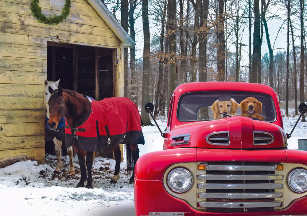 Trefl Country Christmas 1000 Piece Puzzle (ONLINE ORDER ONLY)