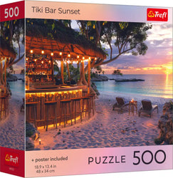 Trefl Tiki Bar Sunset 500 Piece Puzzle (ONLINE ORDER ONLY)